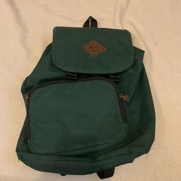 Bass leather backpack deals